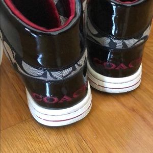 Vintage Hightop Coach Sneakers
